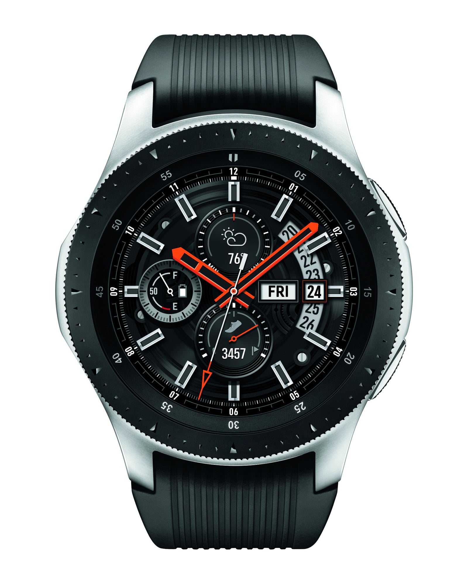 Samsung Galaxy Bluetooth or GPS/LTE Smartwatch 46mm-Silver