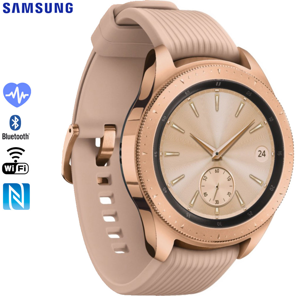 Samsung Galaxy 42mm Smartwatch Stainless Steel- Bluetooth or GPS/LTE